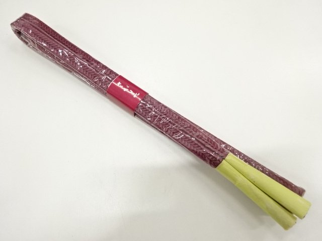 JAPANESE KIMONO / UNUSED HANDTIED OBIJIME CORD 